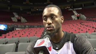 Shootaround Sound Kemba Walker Prepares For Porltands Strong Ball Movement [upl. by Nyladnor]