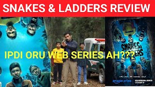 snake and ladders web series review amazon prime uruttal city [upl. by Anomis717]