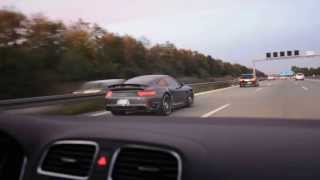 Golf HGP 36 Biturbo 745ps spielt mit dem Porsche Turbo S [upl. by Daniele]