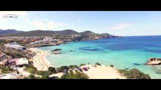 Cala Tarida Ibiza  Vistas Aéreas Aerial Views 4K Drone Footage [upl. by Fellows]