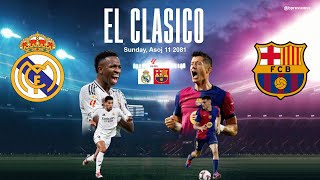 Real Madrid vs Barcelona El Clasico La Liga 202425  MATCH PREVIEW in Nepali [upl. by Amaso]