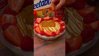 Overnight Biscoff Weetabix Cheesecake recipe biscoff weetabix [upl. by Retsam]