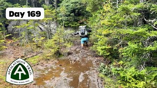 Day 169  bogged down 😅  AT thru hike 2024 [upl. by Mctyre]