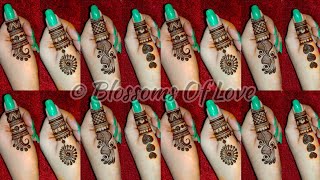 ALL NEW STYLISH AND CUTE FINGER MEHNDI DESIGN  THUMB TATTOO MEHNDI DESIGN [upl. by Perce]