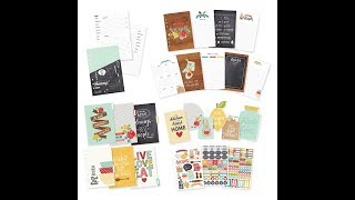 Carpe Diem Planner Inserts  Recipe [upl. by Ecertak]