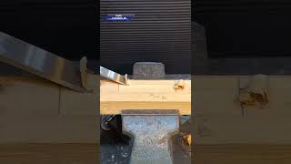 CARPENTER TIPS INSTALLING DOOR HINGES woodworking carpenter shorts [upl. by Aitetel]