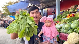 DILUAR DUGAAN HARGA SAYUR DI INDIA SERBA NAIK MENJELANG RAMADHANBORONG” SEMUA SAYUR BARENG ISTRI🥰 [upl. by Murton268]