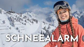 Neuschnee in OberstdorfKleinwalsertal Der beste Skitag der Saison [upl. by Nikola]