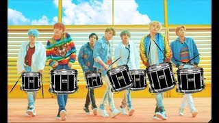 BTS DNA But They Play to A Drumline UK [upl. by Kyriako479]