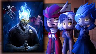 Disney villains react to DREAMWORKS VILLAINS [upl. by Negriv]