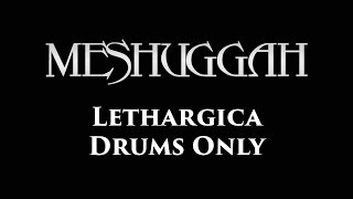 Meshuggah Lethargica DRUMS ONLY [upl. by Ecitnerp]