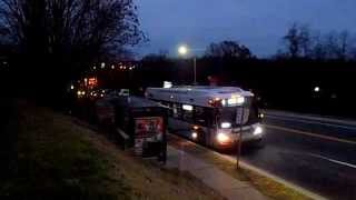 MTA Maryland Bus Observations December 2014  Part 11 019 [upl. by Oznofla]