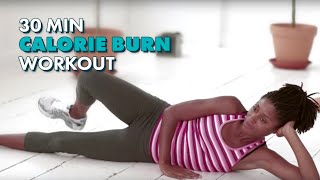 30Minute Calorie Burn Workout With Weights  The CafeMom Studios Workout [upl. by Tome]