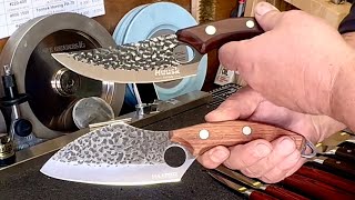 Huusk amp Haako Knives Can They Be Sharpened tormek knifesharpening [upl. by Blank]