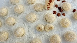 Rafaelo kuglice  Homemade Raffaello Balls [upl. by Anomar60]