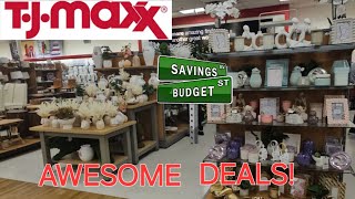 TJ MAXX DESIGNER HANDBAGS SHOES HOME DECOR BEAUTY AND FASHION FINDS SBOP WITH ME 2024 [upl. by Htebazila740]