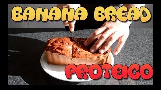 BANANA BREAD PROTEICO  GLASSA SEGRETA   RICETTE FIT [upl. by Kunin]