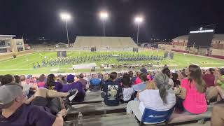 Tomball Memorial HS marching band 10822  Lonestar preview finals [upl. by Villiers74]