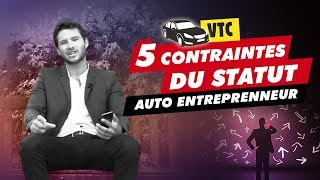 5 contraintes du statuts Autoentrepreneur en tant que VTC [upl. by Eiramesor]