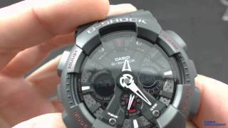 Как да сверите часовник GShock  How to set your time on a GShock [upl. by Anrym642]