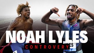 Noah Lyles The Most Controversial Sprinter in Track and Field [upl. by Bordie]