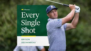 Bryson DeChambeaus First Round  Every Single Shot  The Masters [upl. by Cherilynn]