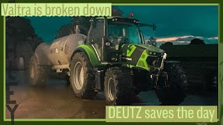 Valtra broken and Deutz arrives [upl. by Judson]