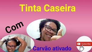 Como fazer Tinta caseira com Skala e Carvão ativado [upl. by Fanning]