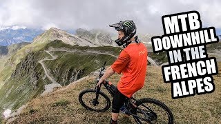 MTB DOWNHILL IN THE FRENCH ALPES [upl. by Hnoj237]