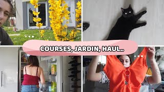 COURSES JARDIN ET HAUL SHEIN 🌻 [upl. by Steffy925]