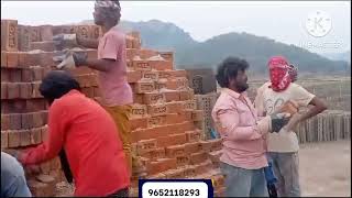 PVC KARIMNAGAR PEDDAPALLI BRICKS 9652118293కరీంనగర్ ఇటుకలు హైదరాబాద్‌కు అందుబాటులో ఉంది new stock [upl. by Zerla381]