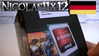 DEUTSCH AMD A65400K APU Testbericht [upl. by Bullion]