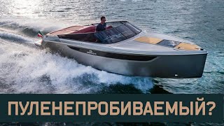 Катер из КЕВЛАРА Пуленепробиваемый  Cranchi Boat E26 Classic Обзор лодки [upl. by Anivlis546]