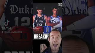 Boozer twins pick Duke basketball trending podcast lesismoresports [upl. by Atenek180]