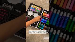 Unicorn art set available in our stock viralvideo montmartepaints musicgenre [upl. by Rahcir]