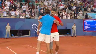 Novak Djokovic vs Lorenzo Musetti Semi Final Highlights Mens Tennis Olympic Paris 2024 [upl. by Lleda]