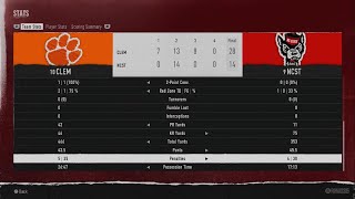 2024 CFB Playoff Fiesta Bowl 3 NC State V 11 Clemson [upl. by Elletnohs]