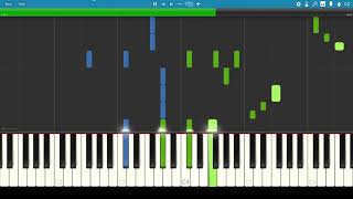 XenoGenesis  TheFatRat ADVANCED PIANO TUTORIAL [upl. by Yvaht]