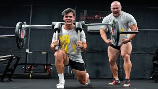 Training Legs W Dr Mike Israetel [upl. by Skricki]