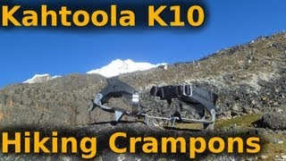 Kahtoola K10 hiking crampon Review [upl. by Ruthe]