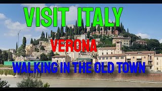 Italy vlog  Verona  Walking in the Old Town  4K  2023 verona italy [upl. by Ramedlaw]