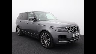 LAND ROVER RANGE ROVER 30 SDV6 Vogue 4dr Auto 2019Lloyd Motors [upl. by Nahgrom]