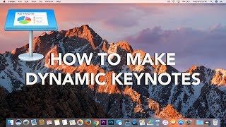 Apple Keynote Tutorial How to Make DYNAMIC Keynotes [upl. by Ennaerb]