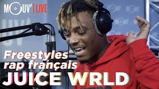 Juice WRLD freestyle sur du Niska NTM 113 Dadju Ninho  freestyles on french rap beats [upl. by Kcirdlek]