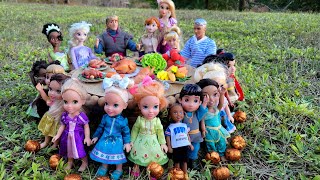 Thanksgiving parade 2023  Elsa amp Anna toddlers  Barbie dolls [upl. by Sturges]