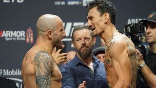 UFC 276 CEREMONIAL WEIGHINS Volkanovski vs Holloway [upl. by Esra801]