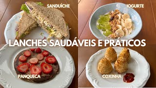 RECEITAS SAUDÁVEIS PARA O LANCHE DA TARDE  receitas fáceis rápidas e deliciosas [upl. by Tito]