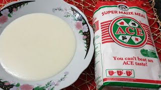 Maize meal porridgeCornmeal porridge healthy breakfast porridgeHow to make mealie pap porridge [upl. by Bradway]