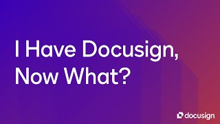 Get Started with Docusign [upl. by Khajeh35]