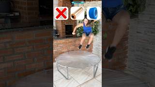 Qual fita fez o melhor trampolim😱 shorts challenge [upl. by Lacie]